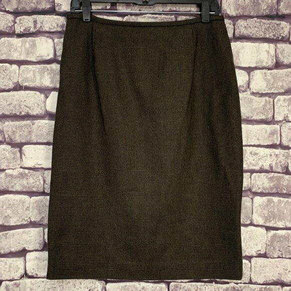 Rena Rowan Dresses & Skirts - Rena Rowan Houndstooth Fully Lined Skirt Size 14